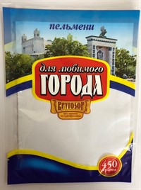 Упаковка для пельменей Любимый город, 450 граммов